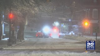 What are the weather conditions like in Hampshire County?