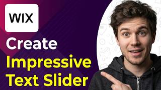 How to Create Impressive Text Slider in Wix Website (Step-By-Step) [2026 guide]