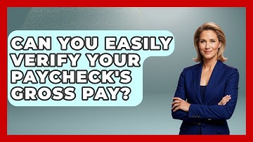 Can You Easily Verify Your Paycheck