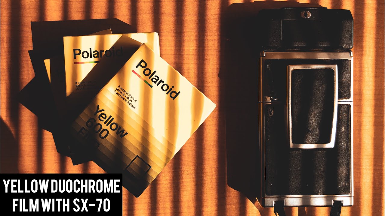 Polaroid Yellow Duochrome Film⎜SX70 Shooting YouTube