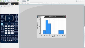 Frequency tables on the TI-Nspire