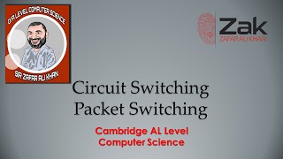 Circuit Switching Packet Switching A Level By ZAK