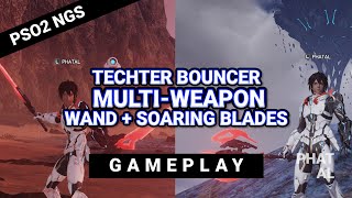 MULTI-WEAPON! WAND SOARING BLADES TECHER BOUNCER PSO2 NGS PHANTASY STAR ONLINE 2 NEW #PSO2 #PSO2NGS