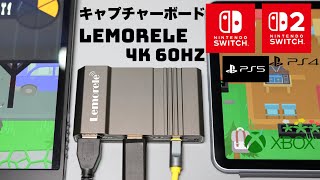 Lemorele 4K VIDEO CAPTURE CARD キャプチャーボード 61xHmDCAUeL._AC_UF350,