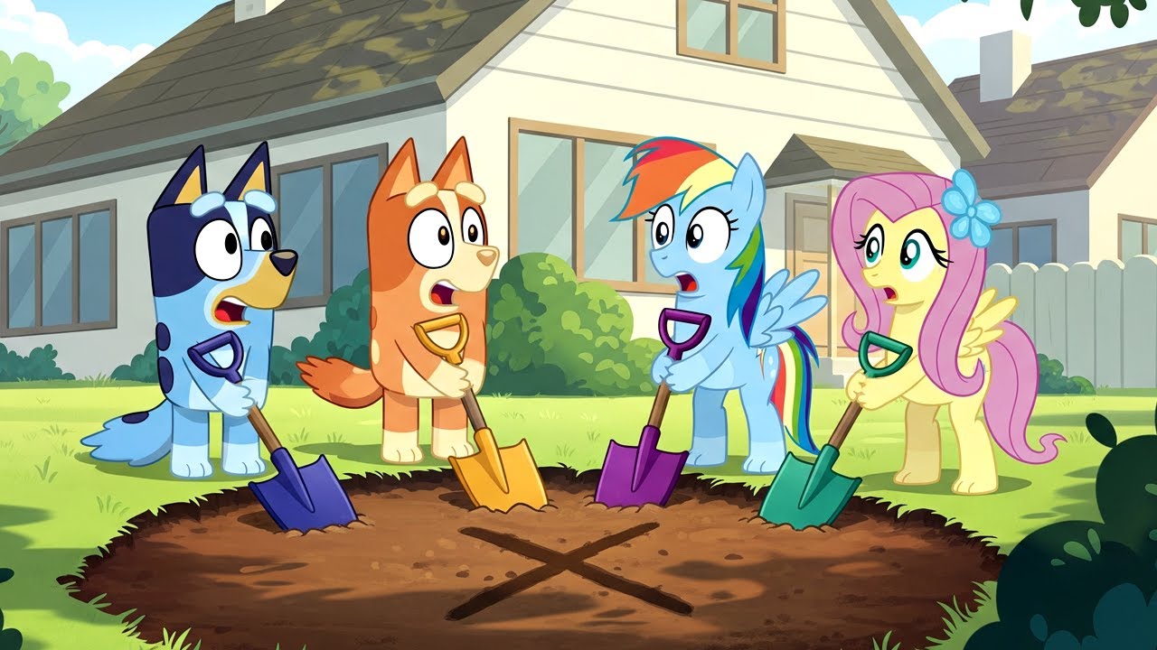 ENCONTRAMOS O TESOURO ESCONDIDO da BLUEY (Bluey the Videogame) #LuliRarity