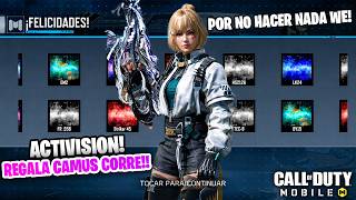 CORRE YA! ACTIVISION REGALA 100 CAMUFLAJES DMZ!! POR RESPIRAR COD MOBILE | Dimitry