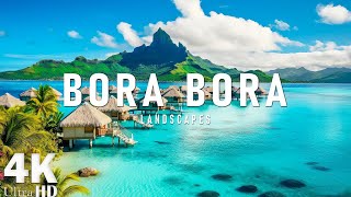 Bora Bora 4K Uhd - Soul Relaxation Film With Calming Music 4K Video Ultra Hd