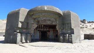 BUNKER-TOUR am Strand bei Løkken \/ Dänemark