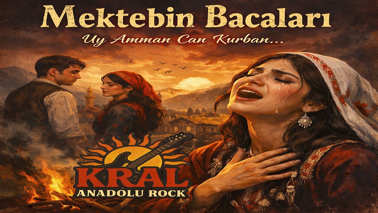 MEKTEBİN BACALARI | Anadolu Rock |  Kavuşamayan Bir Sevdanın Ağıdı | Kral Anadolu Rock🔥🕯️