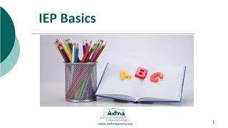 IEP Basics