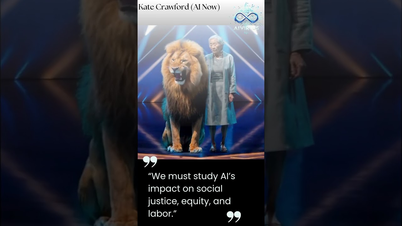 ⚖️ Kate Crawford: Social Justice & Accountability in AI 🤖