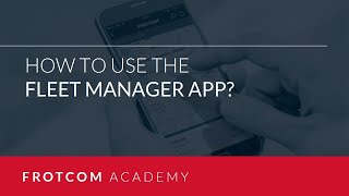 How to use the Fleet manager app? screenshot 5