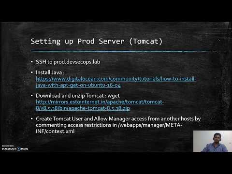 DEVSECOPS#7  Setting Up Tomcat Server