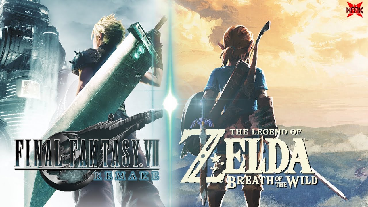 IF Zelda Breath of the Wild Played Like Final Fantasy 7 Remake! YouTube