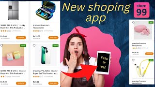 low price online shopping app fake ya real hai|| 99store app real Or fake #99store #store99 screenshot 4