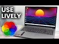 How To Use Lively Wallpaper - Lively Tutorial