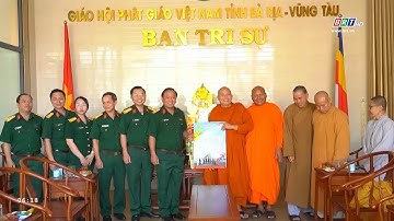 Bộ CHQS tỉnh BR-VT thăm, chúc Tết các đơn vị, gia đình chính sách, các cơ sở tôn giáo | BRTgo