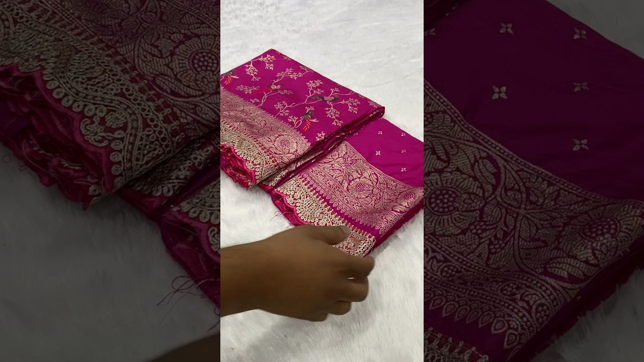 Sabyasachi-Inspired Pure Khadi Dola Cotton Bridal Saree