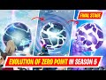 [All Stages] Evolution of Zero Point in Fortnite Season 5 - Final Stage of Zero Point Before Event