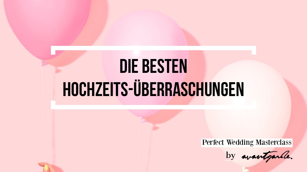 Die 10 Besten Uberraschungen Live Acts Auf Deiner Hochzeit Youtube 