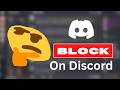 How To Block Someone On Discord? #discord #discordtutorials