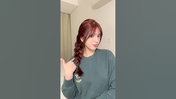 My new fav side braid hairstyle 💗