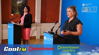 Replay | Arlene Foster & Michelle O'Neill hold joint COVID-19 briefing | 10th Sept