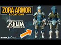 How to Obtain the *FULL* Zora Armor Set - Legend of Zelda: Breath of the Wild