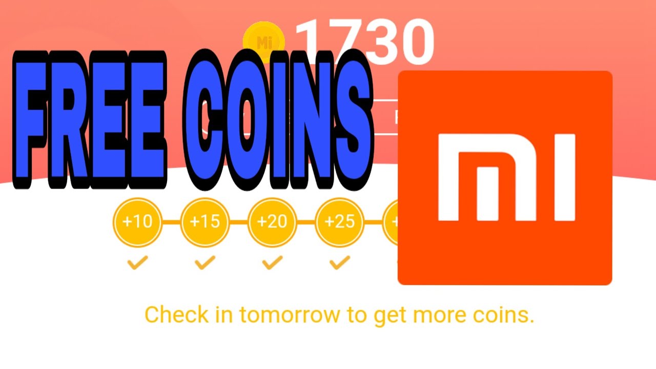 Free coins On MI Appstore