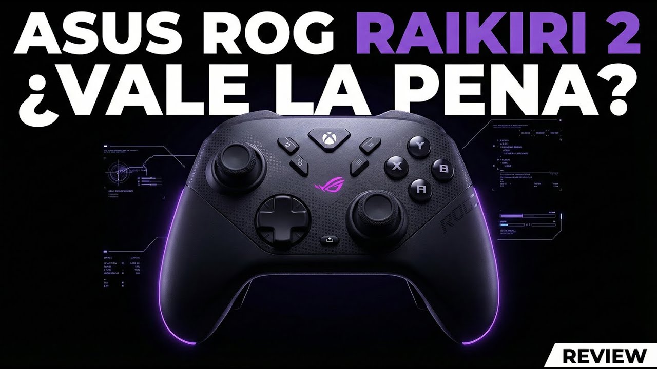 Rog Raikiri 2 ¿El mejor control gaming o solo caro?
