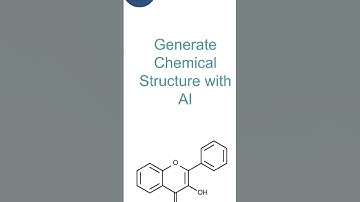 Generate Chemical Structure with AI #eln #lims