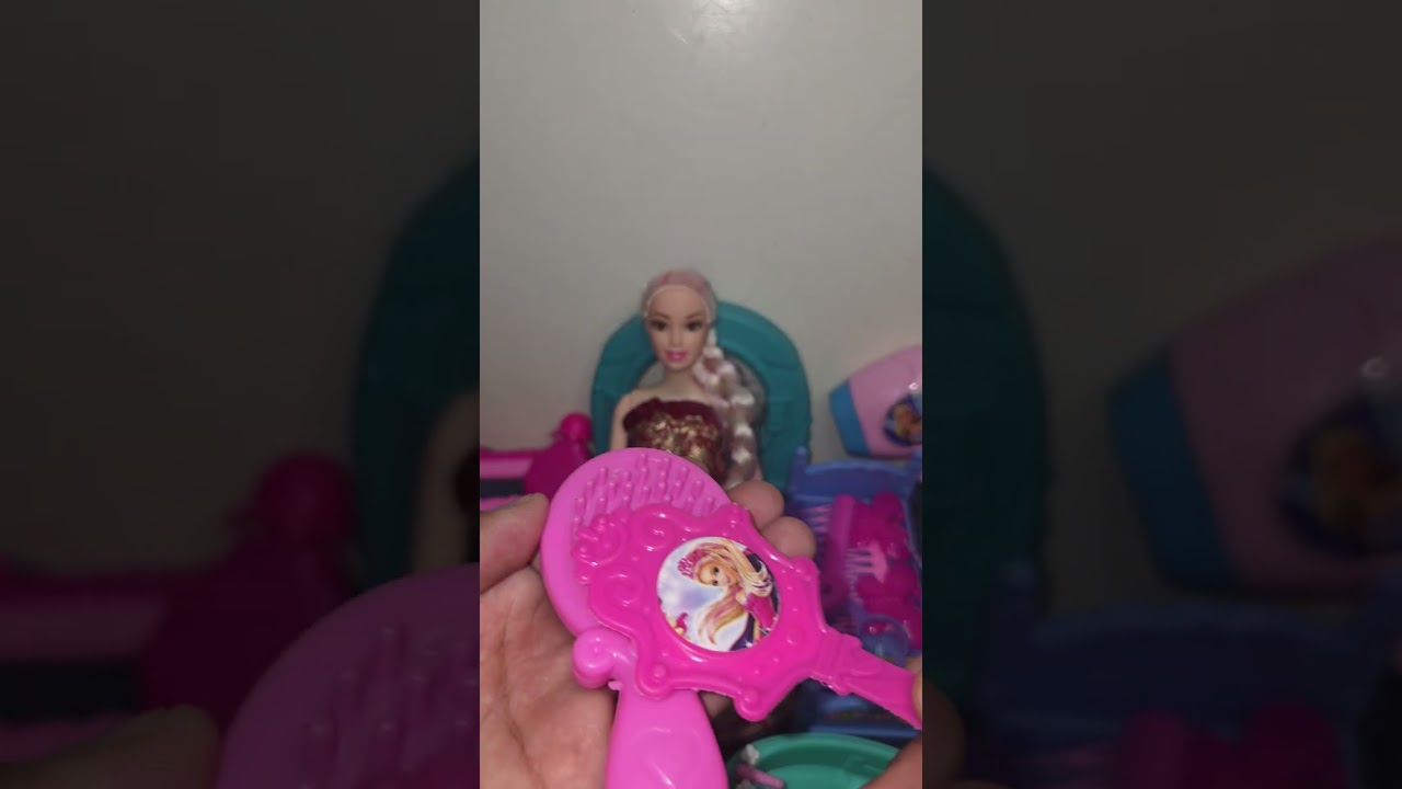 Satisfying Barbie Doll Makeup Toys Asmr | Doremon & Doll Pretend Play Beauty Cute Toy Collect 7feb 2