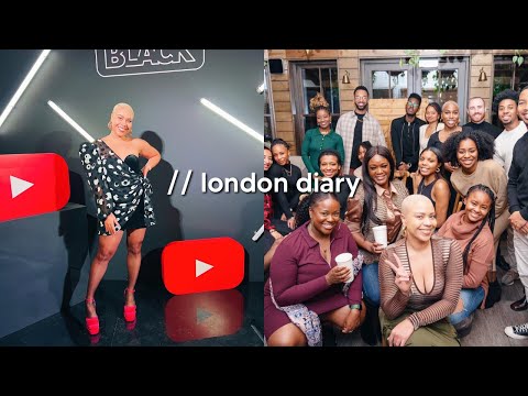 YouTube Black UK Gala, Festive Events & Friendsgiving! // london diary