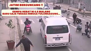 Jawa Timur Berguncang, Gempa Barusan terjadi di Malang Terasa Hingga Tulungagung, Gempa bumi Malang