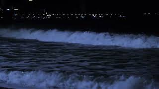 White Noise Sleeping Ocean Waves Sounds At Night For Relaxing  Ocean Sound Music Relaxing For Sleep