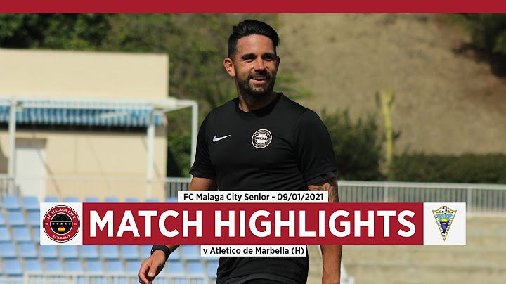 📺 HIGHLIGHTS: #FCMC Senior 4-2 Atletico de Marbella