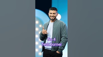 Top 5 tech youtuber in India 😱😱 #viral ‎ @TechBurner 
