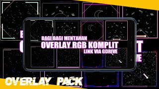 BAGI BAGI BINGKAI OVERLAY KOMPLIT UNTUK CCP DAN KINEMASTER