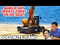 MANILA BAY UPDATE TODAY: MARCH 25, 2021 DOLOMITE SAND