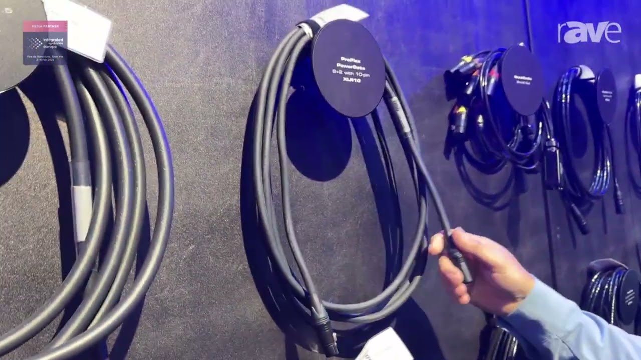 ISE 2026: TMB Shows Off Pro Cables Cable Assemblies for Live Events and Concerts