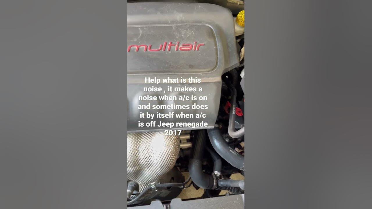 Noise in Jeep renegade - YouTube