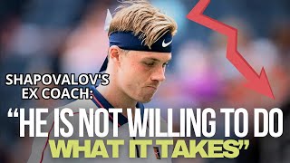 Shapovalov’s Former Coach Shocked Everyone With his Confession About Denis’ Downfall