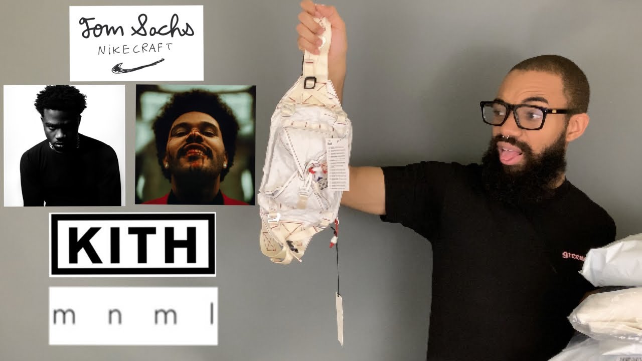 $500 Poncho!?!?!?!? BIG clothing/merch haul feat. Tom Sachs, The Weeknd, Roddy Ricch, MNML, and Kith