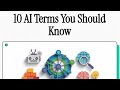10 AI Terms to Know | MCP, RAG, LLM, Agentic AI, AGI, ASI, vector database etc.