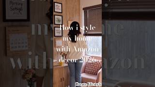 How i style my home with Amazon decor #interiordesigntips #home #modernhome
