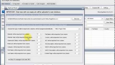 How to Import Data Captured Online to Launch a Marketing Campaign Using the Contact Page Submitter