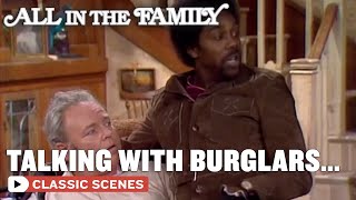 Horace And Coke Share Stories At The Bunkers House | All In The Family