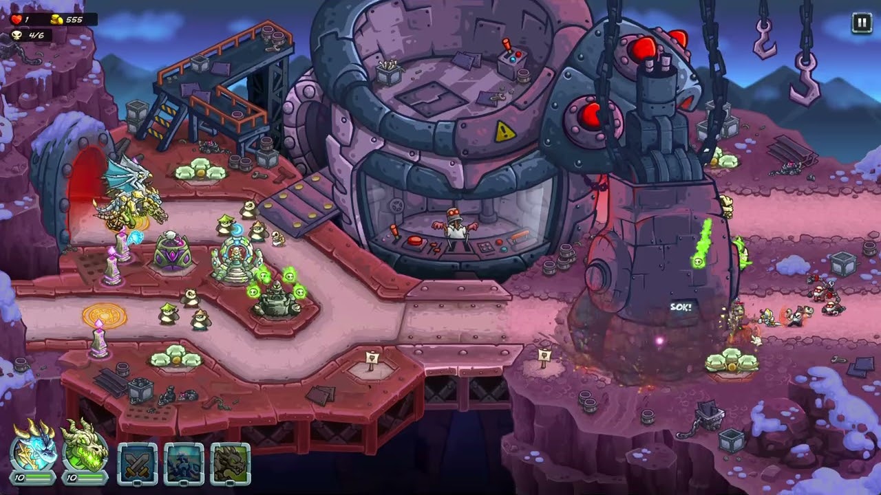 Kingdom Rush 5: Alliance 25. Colossal Core - Heroic Challenge (Completed in Normal)