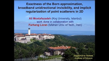 Ali Mostafazadeh, 07/05/2020