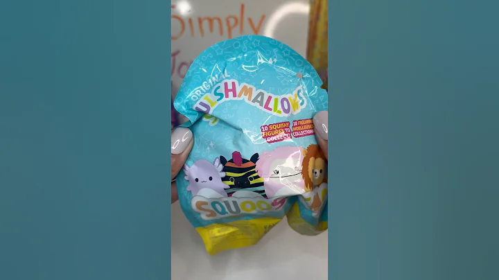 Squooshems! | ASMR Toy Unboxing #asmr #shortsviral #squishy #squishmallows #fidgettoys